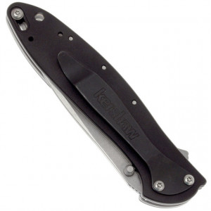 Briceag Kershaw Leek, lama 7.5cm - KS1660SWBLK inchis spate