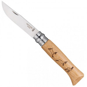 Briceag Opinel N°08 Animalia Capra lama 8.5cm - 001621