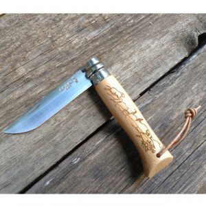 Briceag Opinel Nr.08 Animalia Marmota lama 8.5cm - 001641 2