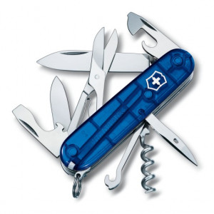 Briceag Victorinox Climber, albastru transparent - 1.3703.T2