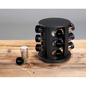 Carusel pentru condimente 12 recipiente Bruna Wenko Black Outdoor Kitchen - 55102100 - Img 4