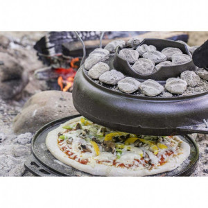 Ceaun din fonta multifunctional Lodge Cook-It-All 35,5 cm 6,5 litri L-14CIA 6
