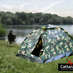 Cort 2 persoane Cattara Army, 200x120x100cm PU2000mm - TT13352 - Img 4
