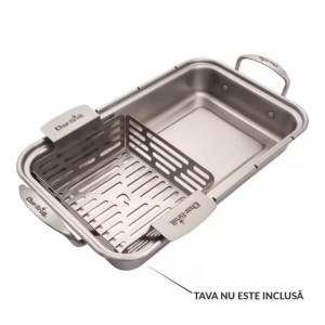 Cos din inox pentru gratar 25 x 16 x 7 cm Char-Broil - 140016 2
