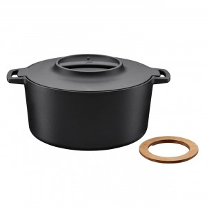 Cratita din fonta Fiskars Norden, 6 L - Img 2