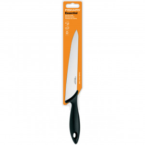 Cutit pentru bucatarie Fiskars Essential, 21 cm, otel inoxidabil - Img 3