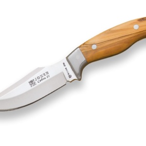 Cutit pentru jupuit Joker Cebra, maner corn cerb, lama full tang 11cm CO40