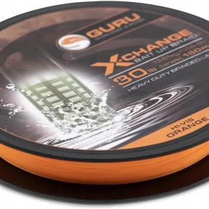 Fir Textil Guru X-Change Bait Up Braid Orange 0.16mm 150m