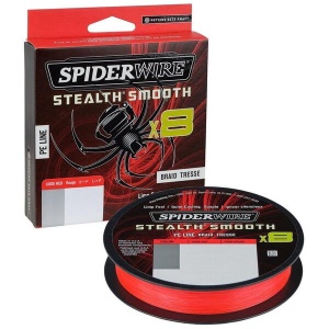 Fir Textil Spiderwire Stealth Smooth 8 Code Red 150m