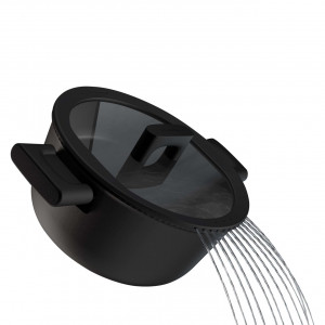 FISKARS Oala cu capac Fiskars Hard Face, Ø 22 cm, 3.5 L - 1052227 - Img 7