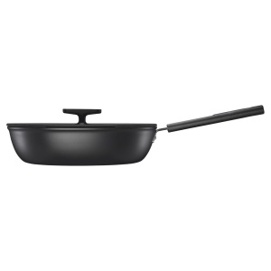 FISKARS Tigaie cu capac pentru sote 28cm, Hard Face - 1075530 - Img 2