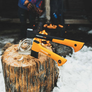 FISKARS Topor pentru camping Fiskars X5, XXS, 262 mm, 570 g - 1015617 - Img 8
