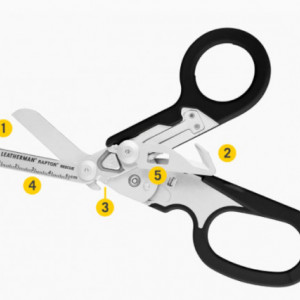 Foarfeca Multi-Tool Leatherman Raptor Rescue Negru Portocaliu - 832793 4 5