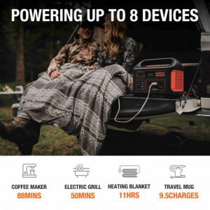 Generator Jackery Explorer 1000, Statie Electrica, Power Bank 5