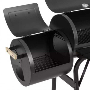 Gratar pe carbuni cu afumatoare Activa American BBQ Texas - 11225 incinta mica