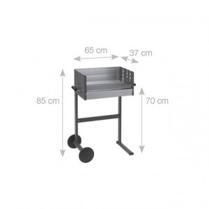 Gratar pe carbuni Dancook 7200 - 101502 dimeniuni ansamblu