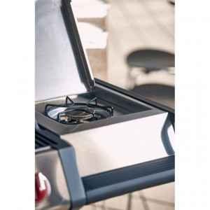 Gratar pe gaz, 3 arzatoare inox, grile fonta, Enders Monroe Black Pro 3 K Turbo - 837133 3