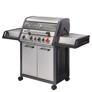 Gratar pe gaz, 4 arzatoare inox, arzator infrarosu, grile fonta, Enders Monroe Pro 4 SIK Turbo - 837833 - Img 2