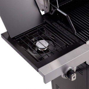 Gratar pe gaz Char-Broil Performance 340S, 3 arzatoare din inox, TRU-Infrared - 140744 arzator lateral
