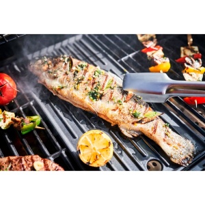 Gratar pe gaz si carbuni hibrid Char-Broil Gas2Coal 2.0 440 Special Edition, plita si sear burner - 140995 - Img 13