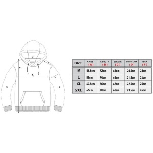 Hanorac Daiwa Hoodie Japan Pike Charcoal - Img 3