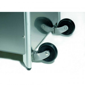 Incalzitor de terasa din inox tip piramida Activa Cheops - 13600 roti