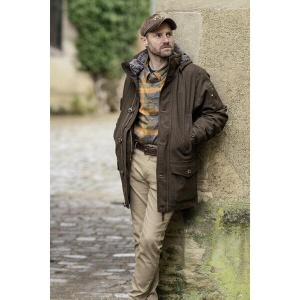 Jacheta Vanatoare Blaser Pamir Parka Argali Men Waterproof Maro Inchis - Img 11