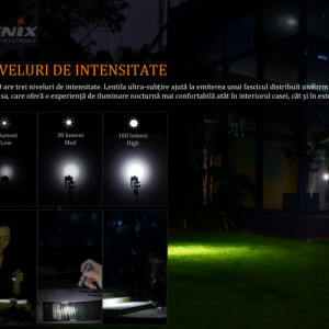 Lanternă EDC160 Lumen 68 Metri Fenix E12 V2.0 - ADV-430-001 - Img 4