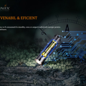 Cumpara Lanterna Fenix E01 V2.0 - 100 Lumeni - 35 Metri - Negru - ADV-427-001 5