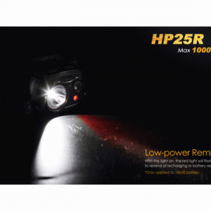 Lanterna frontala Fenix HP25R 1000 lumeni 187 metri 4