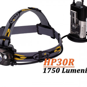 Lanterna frontala Fenix HP30R Reincarcabila 1750 lumeni 202 metri negru