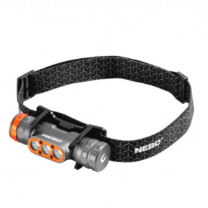 Lanterna frontala reincarcabila Nebo Transcend 1500, 1500 lumeni, 129m - NEB-HLP-1001-G
