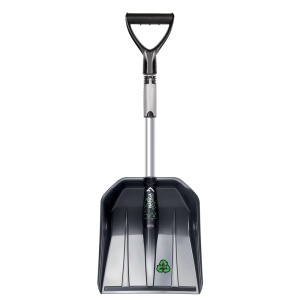 Lopata auto telescopica pentru zapada, coada aluminiu, 300X335X800 MM