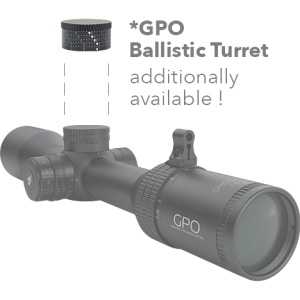 Luneta Arma Vanatoare GP-Optics Spectra 8X 1,6-13X44I G4I Fiber Stabilizator Optic - Img 5
