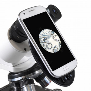 Microscop Bresser Erudit Basic 40-400x - 5102200 smartphone montat