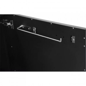 Modul bucatarie de exterior cu 2 usi, spatii depozitare si blat de lucru din inox Cozze negru 120 x 60 x 90 cm - 90526 6