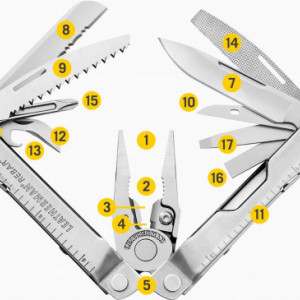 Patent Leatherman Rebar Stainless Steel - 831557 5