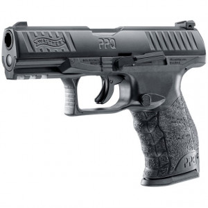 Pistol Airsoft Co2 Umarex Walther PPQ M2 T4E CAL.43 CO2 Black 4J - VU.2.4760