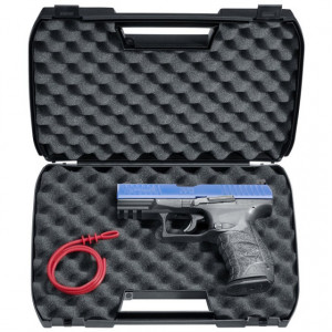 Pistol Airsoft Co2 Umarex Walther PPQ M2 T4E LE CAL.43 CO2 Blue 4J - VU.2.4761 in cutie