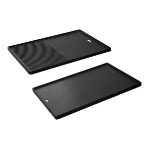 Plita din fonta cu 2 fete neteda si grill pentru gratare Enders Hyde 4 si 6 - 7990