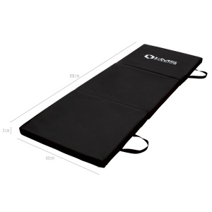 Saltea pliabila 1800x600 mm Negru, HMS Premium MGS02