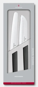 Set cutite Victorinox Swiss Modern Kitchen Set, 2 piese, Black 6.9093.22G