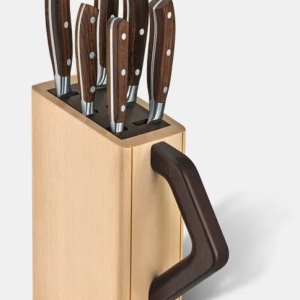 Set pentru bucatarie Victorinox Grand Maitre Knife Block, 6 piese, Wood 7.7240.6