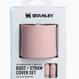 Set protectii din silicon pentru Stanley Quencher 1.18L, Pink Dusk - 10-12477-065