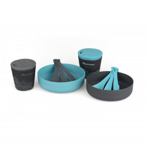 Set vase camping 2 persoane Sea To Summit Delta Light Camp Set 2.2 Pacific Blue / Grey - OUTMA.ADLTSET2.2