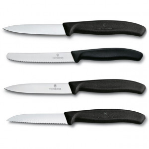 Set Victorinox pentru Bucatarie, 11 piese, suport lemn - 5.1153.11 cutite de friptura