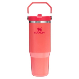 Stanley IceFlow™ Flip Straw Tumbler, 0.89L, Hot Coral