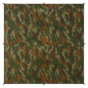Tenda Cattara 3x3, camuflaj, cuie, cordelina - TT13887 - Img 2