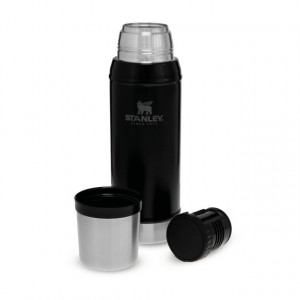 Termos Stanley The Legendary Classic Bottle Small Matte Black Pebble 0.75L- 10-01612-028 4