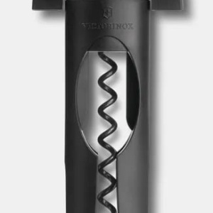 Tirbuson Victorinox Corkscrew with Cap Cutter, Black/Red 7.6924
